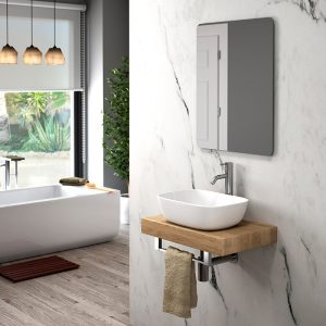 Flow 60 cm széles mosdópult
