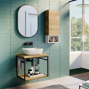 Spok 60 cm széles keret, alsópolccal