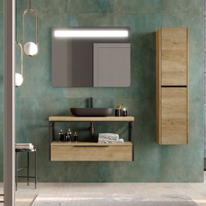 Spok 80 cm széles keret, alsópolccal