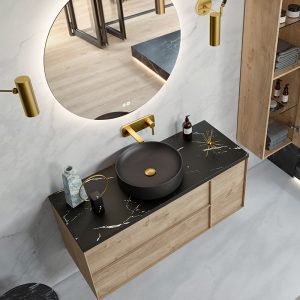 Oslo 120 cm széles alsószekrény (1 mosdós)