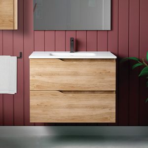 Vital Capri 80 cm széles alsószekrény ONIX NEW mosdóval